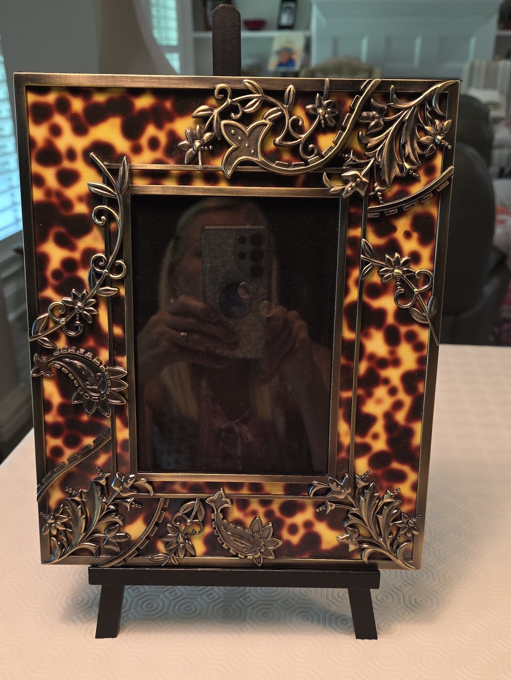 Lenox Burnished Amber Vintage  Photo Frame